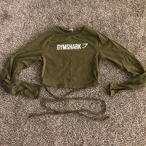 Gymshark long sleeve crop top